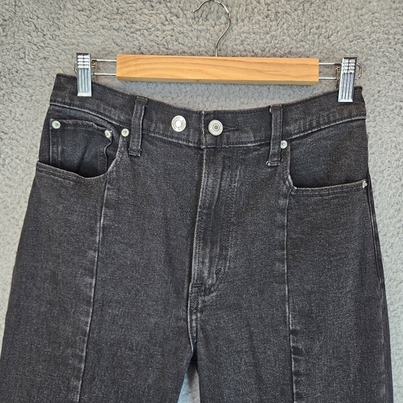 Abercrombie & Fitch Women Black High Rise Skinny Jeans 29x30 Perfect Fit - Picture 2 of 13